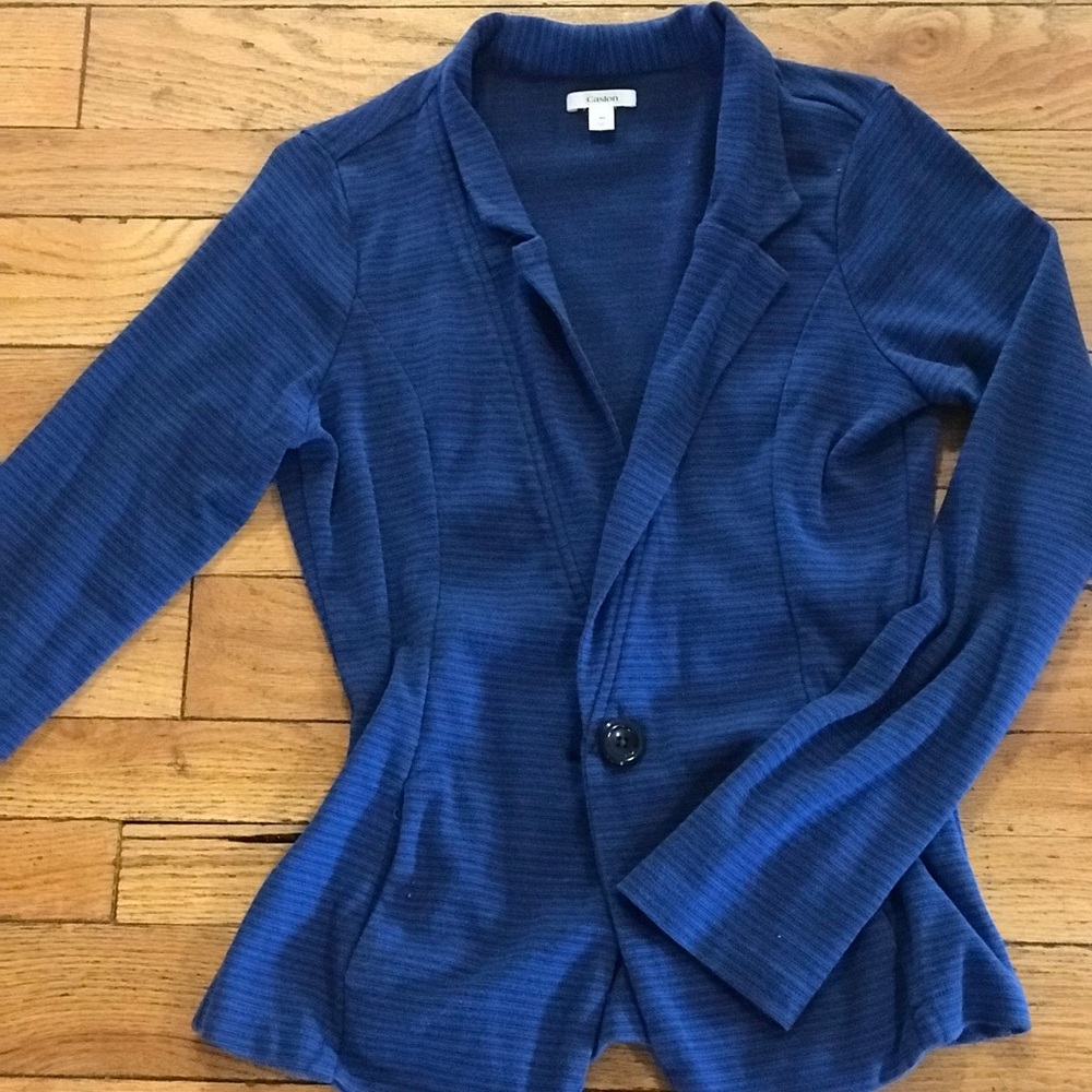 Caslon Songle Botton Blazer